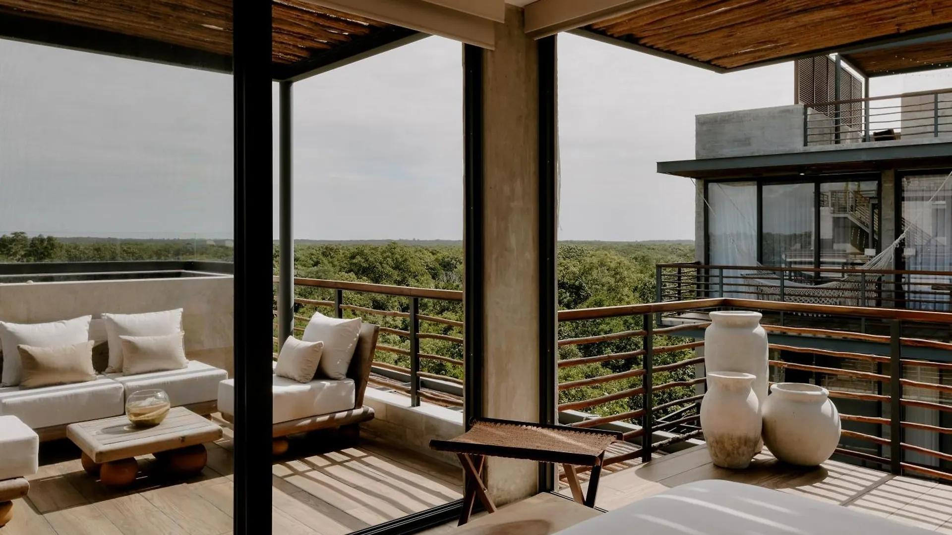 Luxe 3Br Ph Cenote, Sauna, Gym & Pool Included Tulum Apartment