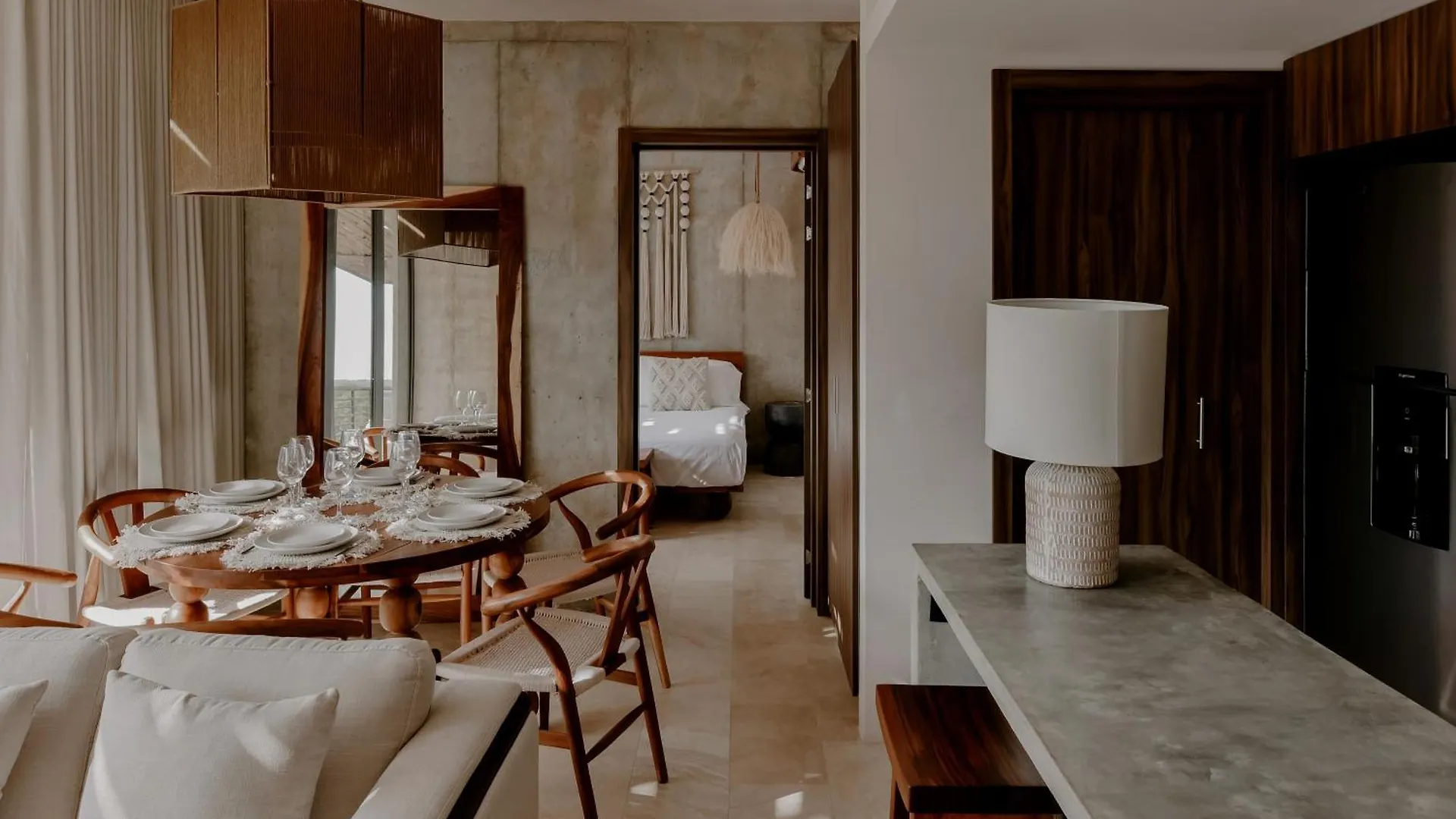 Luxe 3Br Ph Cenote, Sauna, Gym & Pool Included Tulum Apartment